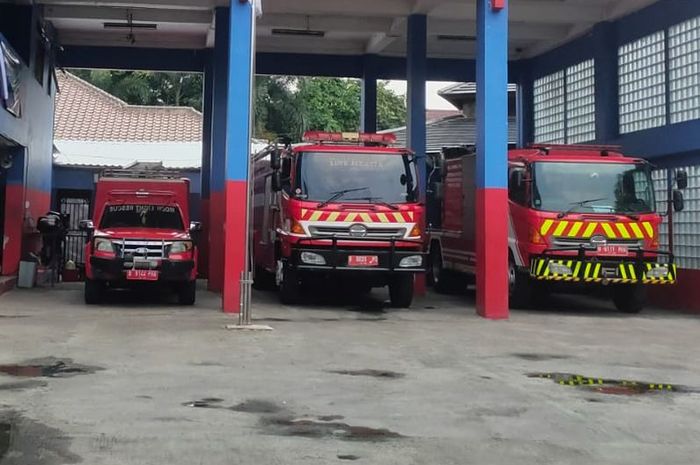 Ilustrasi truk damkar 