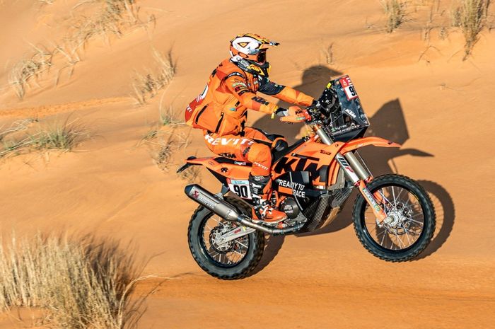 Danilo Petrucci finis ketiga di etape 4 Reli Dakar 2022