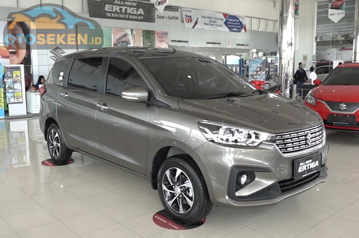 Kisaran harga Suzuki Ertiga GX Matik tahun 2021 seken.