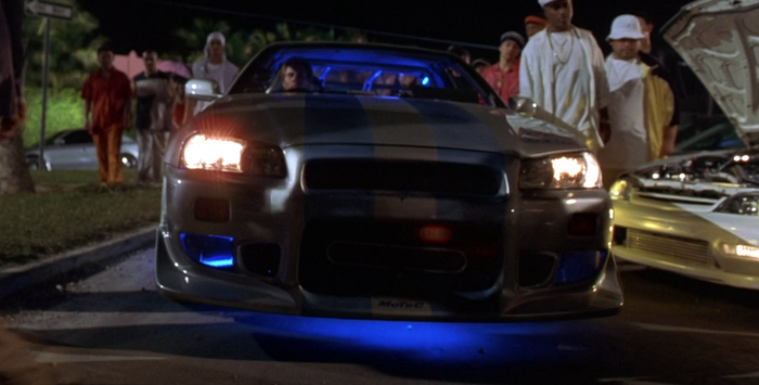 Mesin Nissan GT-R R34 ini juga di dongkrak performanya