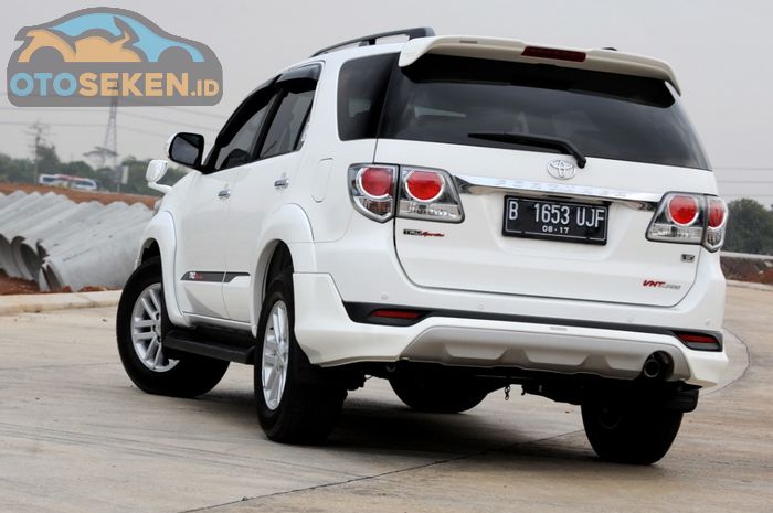 Cara hilangkan limbung pada Toyota Fortuner