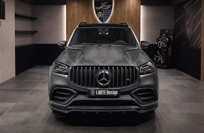 Tampilan depan modifikasi Mercedes-AMG GLS 63 garapan Larte Design