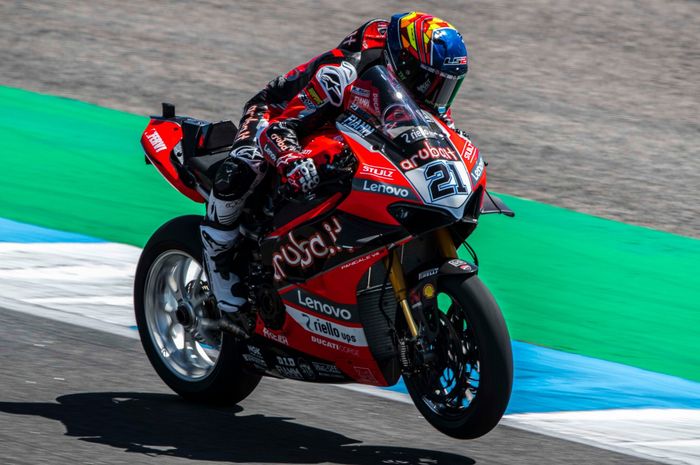 Michael Ruben Rinaldi tercepat di FP2 WorldSBK Italia 2021