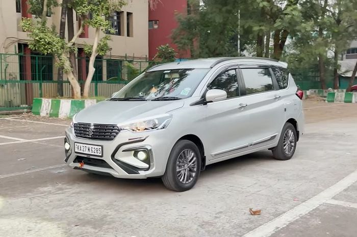Modifikasi Suzuki Ertiga GX asal India dengan tampilan simpel berkelas