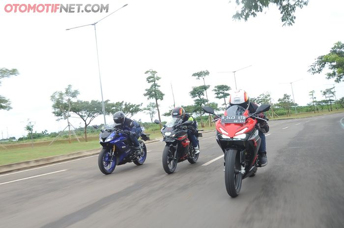 Adu perfroma Yamaha R15, Suzuki GSX-R150, dan All New CBR150R. Siapa lebih unggul?