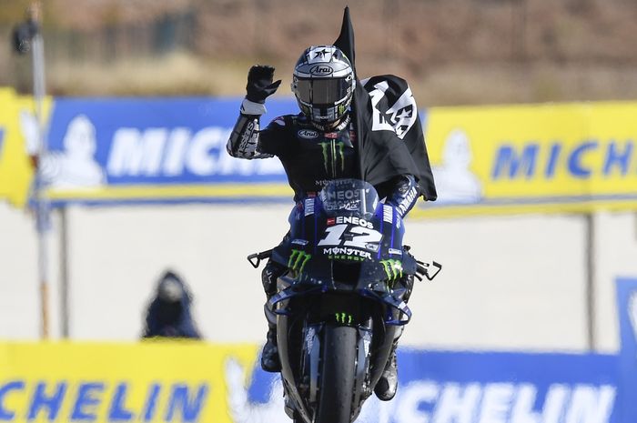 Gagal meraih podium di balapan MotoGP Aragon 2020, Maverick Vinales malah merasa senang, ini alasannya