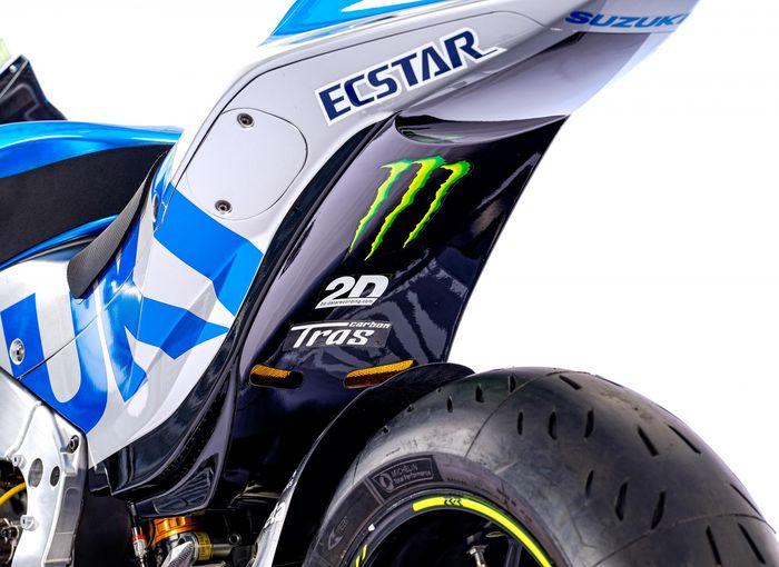Banyak penggemar MotoGP yang mengira warna Monster Energy akan 'merusak' livery Suzuki Ecstar