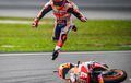 Terjatuh di Kualifikasi MotoGP Malaysia, Marc Marquez Sebenarnya Tak Berniat Ikuti Fabio Quartararo