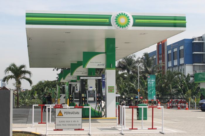 Ilustrasi SPBU BP