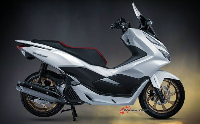 All New PCX 150 tampil sporty