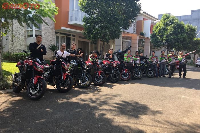 Sunmori bareng Komunitas Z900 Baikaa Indonesia