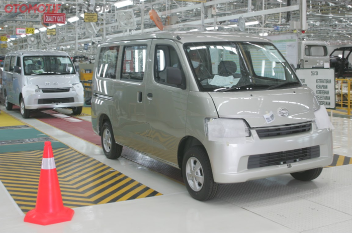 Ilustrasi. Pabrik perakitan Daihatsu.