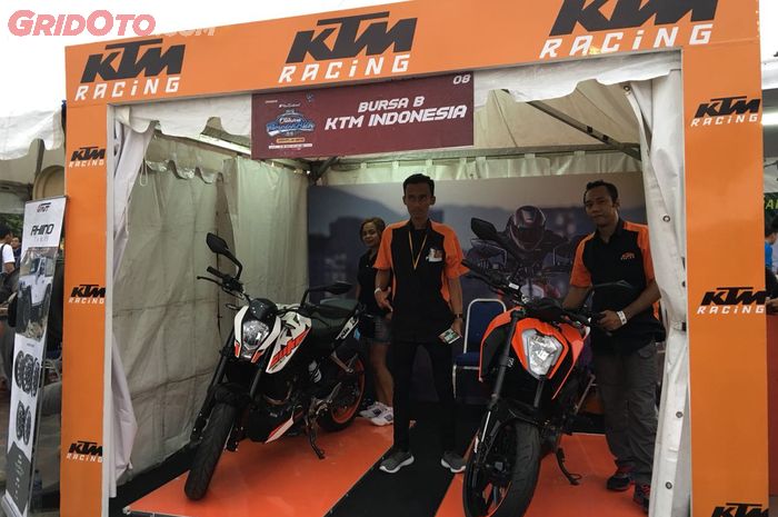 Booth KTM di Otobursa 2018