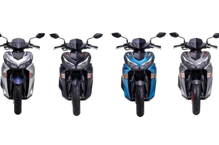 4 pilihan warna baru Yamaha All New Aerox versi Malaysia alias Yamaha NVX
