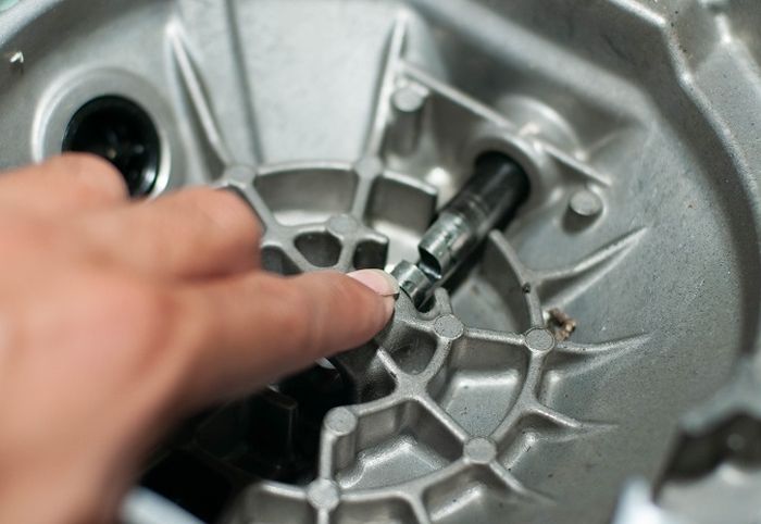 as tuas kopling di dalam bak Kawasaki Z250