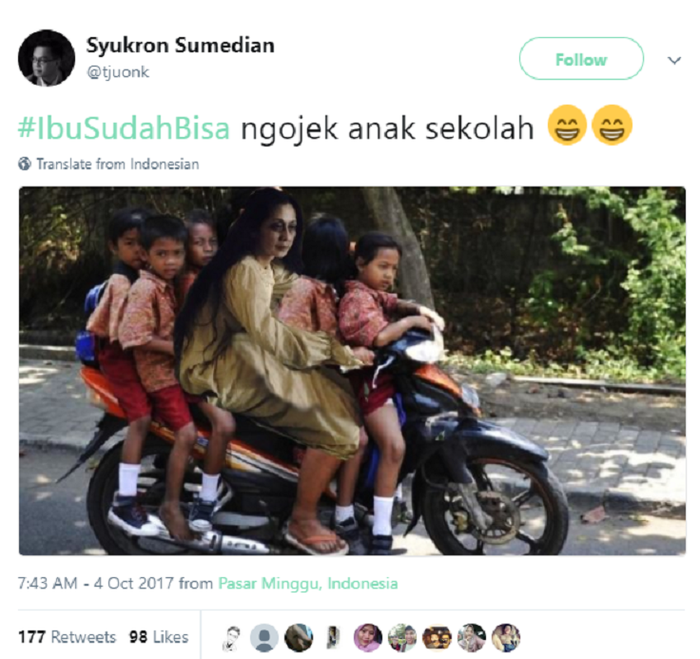 Meme Ibu Pengabdi Setan