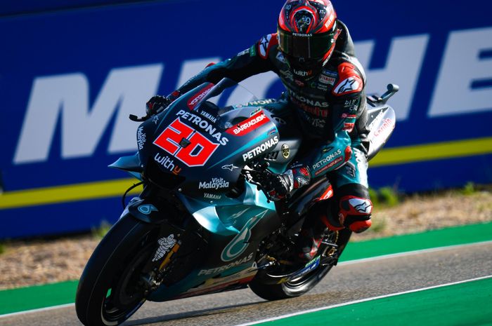 Fabio Quartararo mengakui bahwa dirinya tak merasa kecewa meskipun pada akhirnya gagal merebut podium dalam balapan MotoGP Aragon 2019