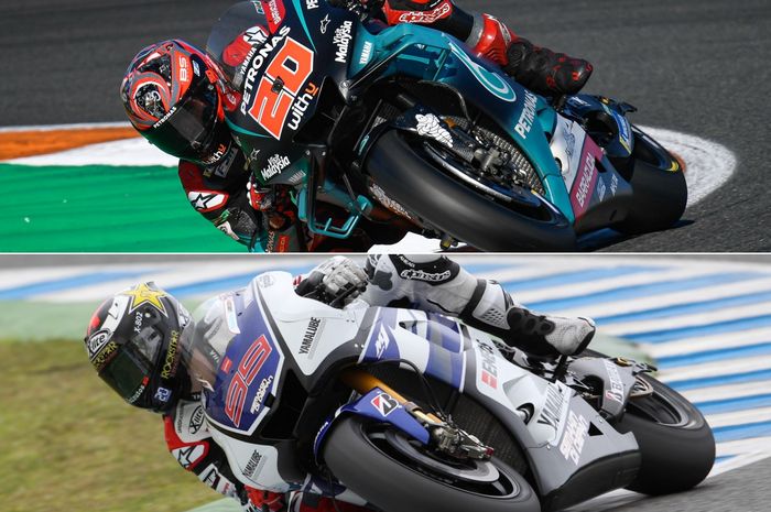 Merasa mempunyai gaya balap yag hampir sama, Fabio Quartararo tertarik melihat data milik Jorge Lorenzo saat masih berseragam Yamaha