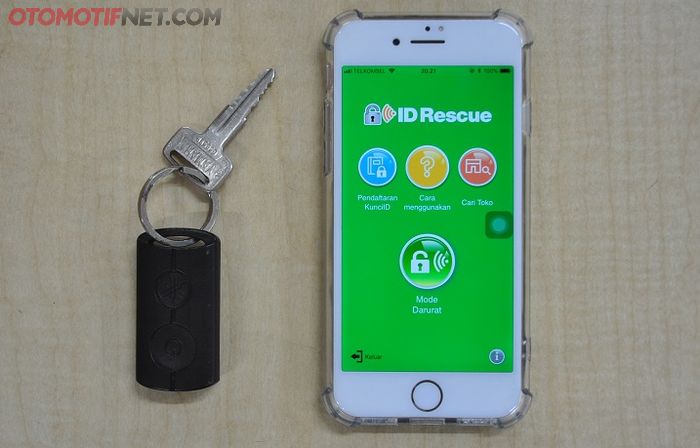 Aplikasi ID Rescue Yamaha