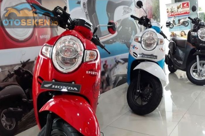 Ilustrasi Honda Scoopy