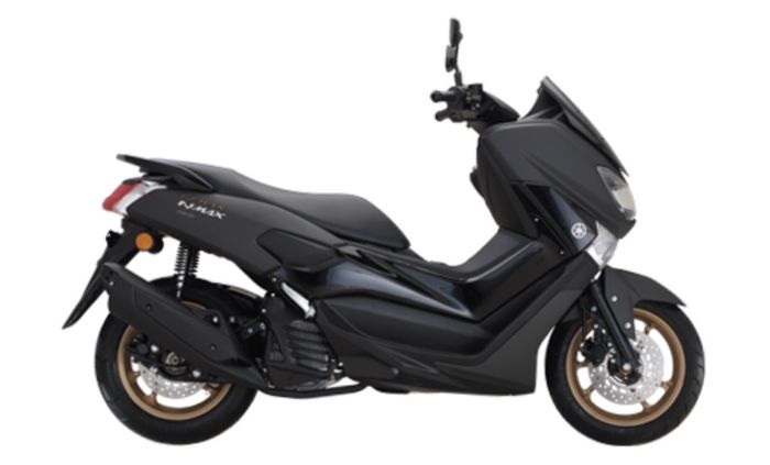 NMAX dengan pelek warna emas yang beredar di Malaysia