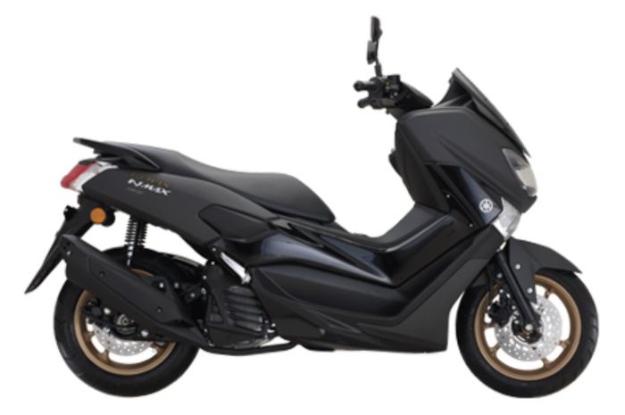NMAX dengan pelek warna emas yang beredar di Malaysia