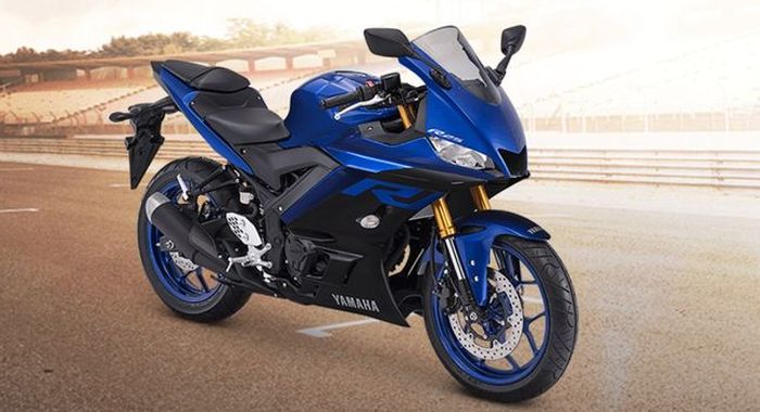 Yamaha R25 yang dijual untuk pasar di Tanah Air