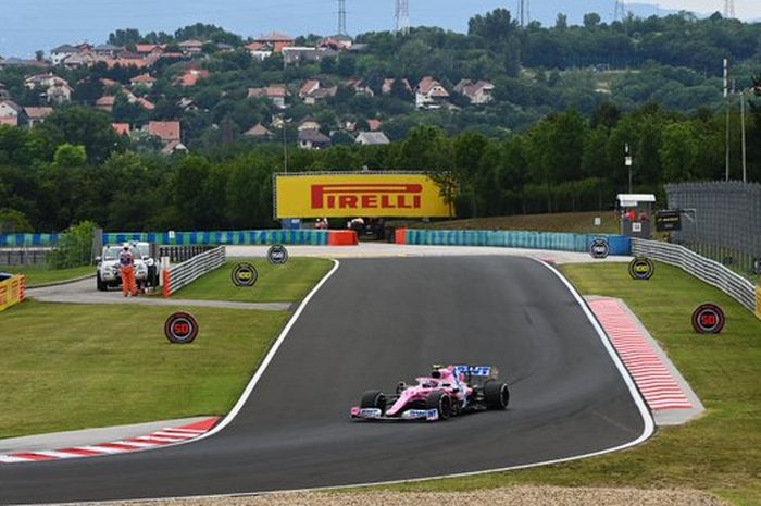 BWT Racing Point masuk 5 besar di free practise 3 F! Hungaria (18/7/2020)