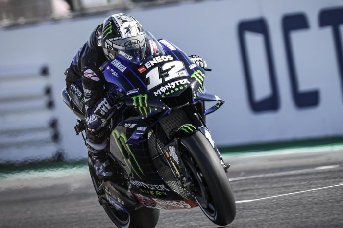 Pembalap Monster Energy Yamaha, Maverick Vinales mengaku kecewa berat usai gagal meraih kemenangan di MotoGP San Marino