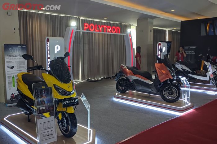 Motor listrik Polyton Fox-R dan T-Rex ramaikan ajang GIIAS Semarang 2022