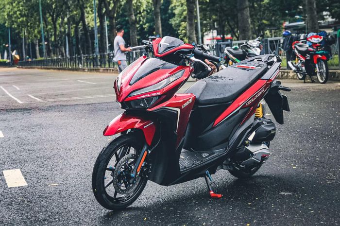 Modifikasi Honda Vario 150 simpel sporty
