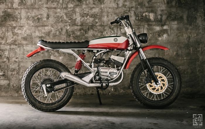 Cocok banget buat inspirasi modifikasi Yamaha RX 100 atau RX King