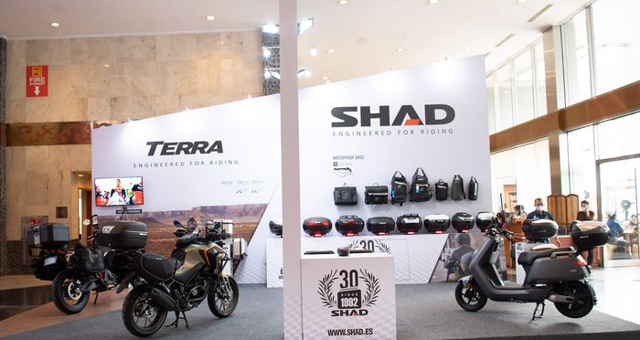 Booth Shad di Indonesia Motorcycle Show 2022