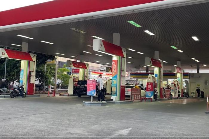 Ilustrasi SPBU Pertamina