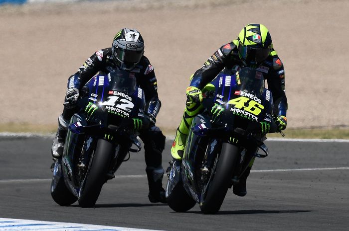 Valentino Rossi memberikan pertunjukan yang bagus ketika fight dengan Maverick Vinales di MotoGP Andalusia 2020, dan harapan serupa untuk di MotoGP Ceko 2020