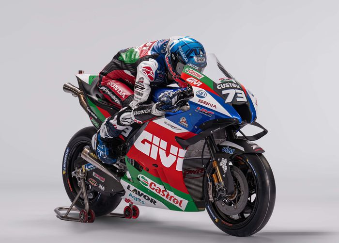 Livery tim LCR Honda Castrol MotoGP 2022