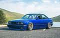 BMW Seri-5 E34 Ganteng Bergaya Stance, Padukan Unsur Jepang dan Eropa