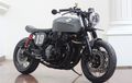 Suzuki GSX-750 Police Ogah Jadul, Sisa Sasis Utama, Ada Nomor Bermakna