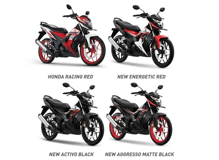 Pilihan warna Honda Sonic 150R