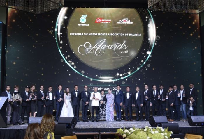 Malam penganugerahan berbagai penghargaan untuk insan motorsport Malaysia
