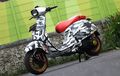 Ogah Tampil Pasaran, Vespa Sprint Dikasih Baju Army dan Rem Rp 11 Juta