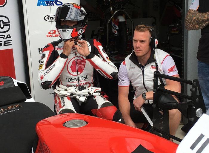 Setelah 3 lap, Dimas Ekky Pratama tak lagi melanjukan sesi FP1 Moto2 Jerman 2019