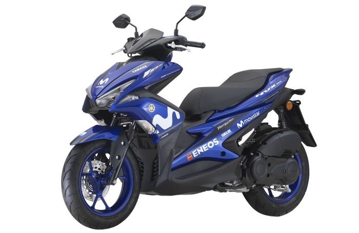 Yamaha Aerox versi Malaysia ada reflektor di sepatbor belakang