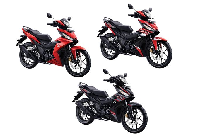 Pilihan warna Honda SUpra GTR 150 di Indonesia