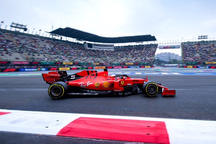 Sebastian Vettel Tercepat, sementara Lewis Hamilton malah kedodoran, berikut hasil FP2 F1 Meksiko 2019
