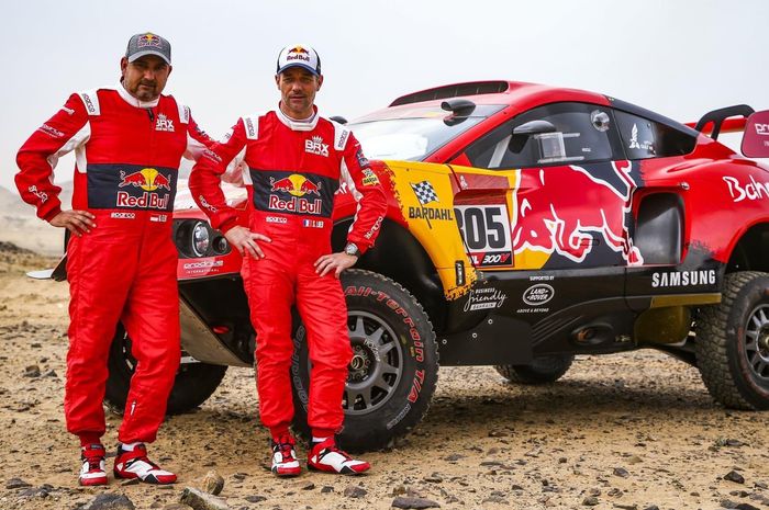 Dipecat, Daniel Elena (kiri) tidak lagi jadi co-driver Sebastien Loeb untuk Reli Dakar 2022