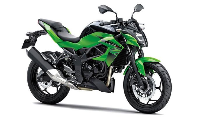 Warna hijau yang khas Kawasaki ini justru sudah tidak tersediauntuk pasar Indonesia