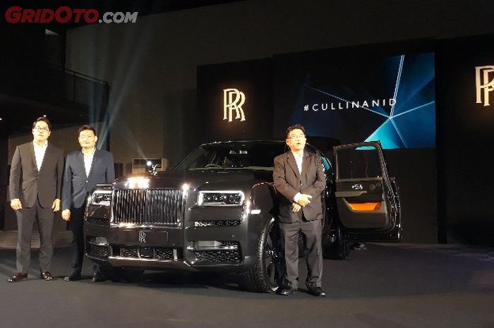 Rolls-Royce Cullinan resmi diluncurkan di Indonesia