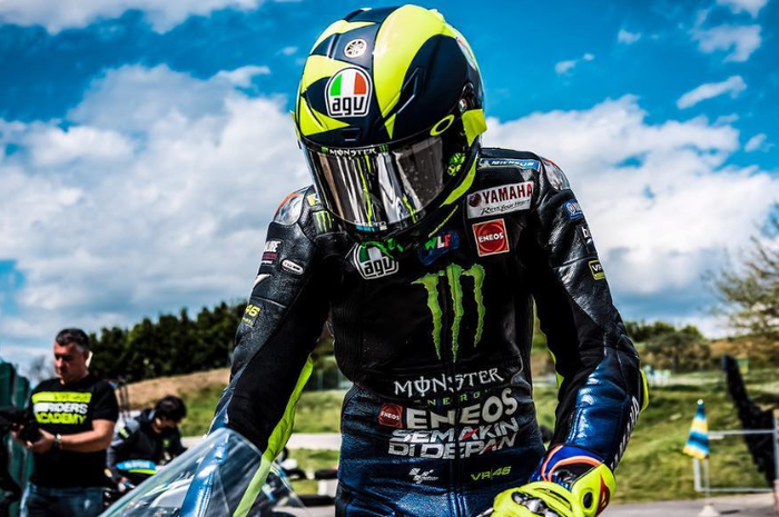 Valentino Rossi latihan jelang MotoGP Amerika akhir pekan ini