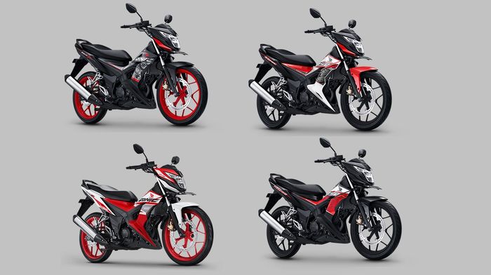 Pilihan warna Honda Sonic 150R